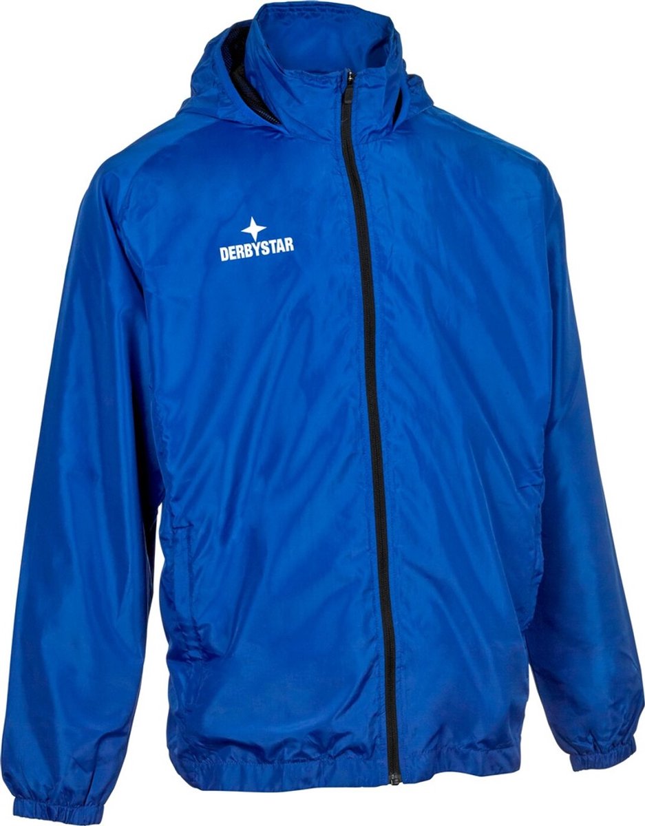 Derbystar kinderregenjas Hyper allweatherjas II 612037 Blauw-164