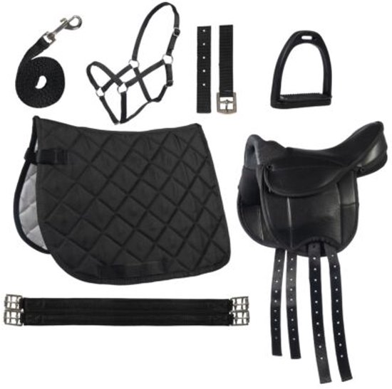 HKM 11529100 Headband - Luca, Size S, Black