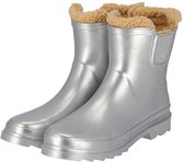 Morethansocks - Chelsea regenlaarzen - Dames - Fake fur voering - Waterdichte regenlaarzen