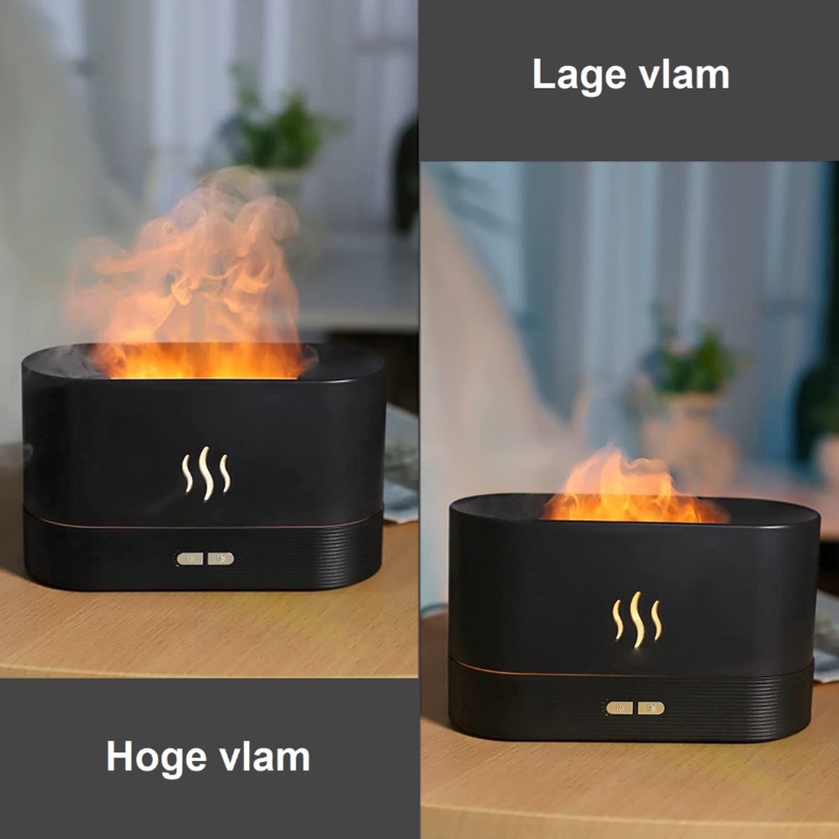 250Ml Mini Luchtvochtiger Essentiële Olie Ultras... - Vicedeal
