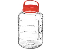 KADAX WEL6907 - Inmaakpot - Glas - Met deksel - 10L