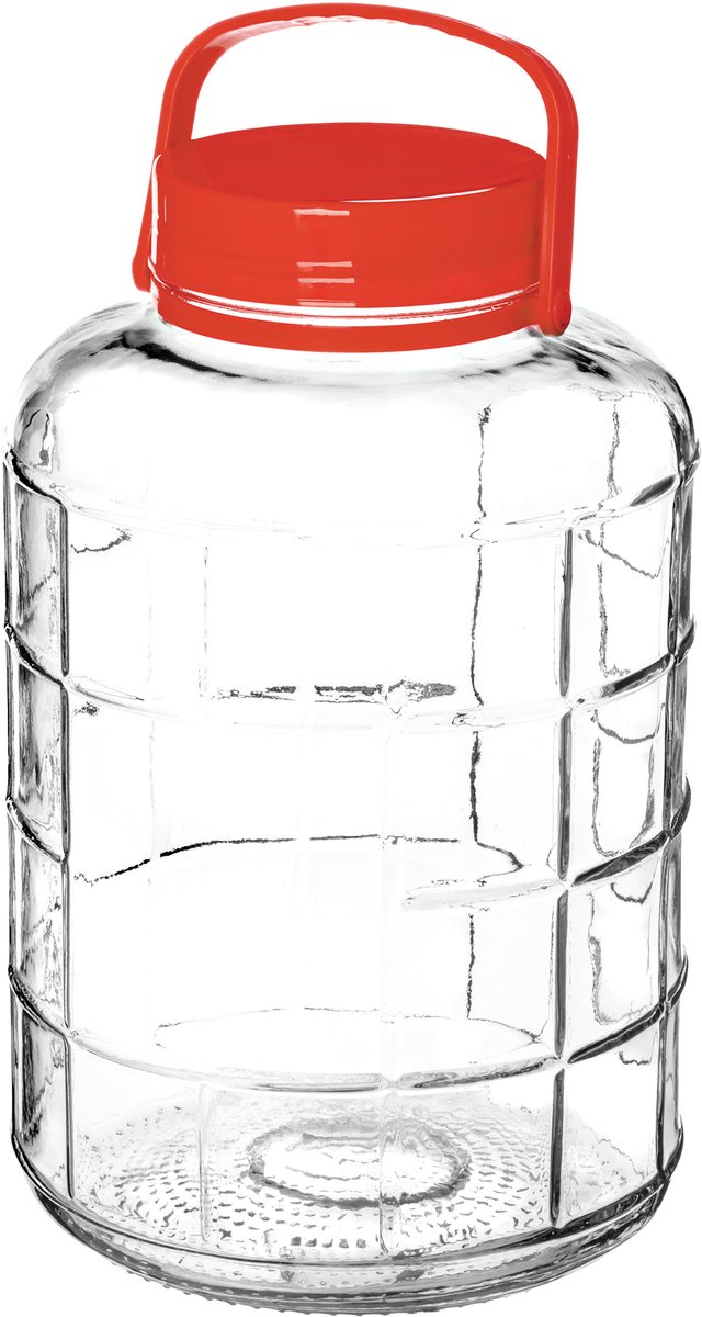 KADAX WEL6907 - Inmaakpot - Glas - Met deksel - 10L
