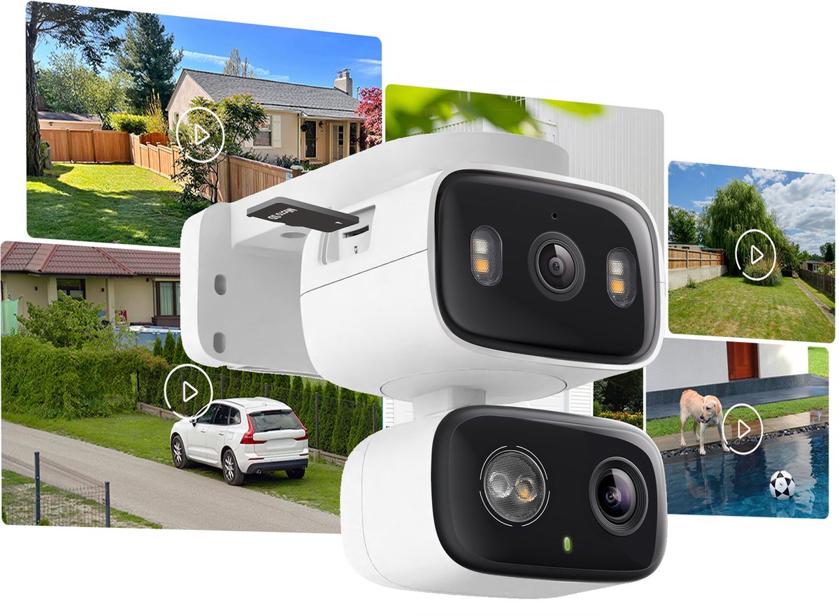 Tapo C246D Beveiligingscamera Dual Lens 2K - afbeelding 2