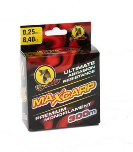 EXC MAX carp premium mono - 0.25mm - 8.4kg - 300m - Koperbruin - Karper Vislijn - Nylon Karper Lijn van Merkloos — afbeelding 4