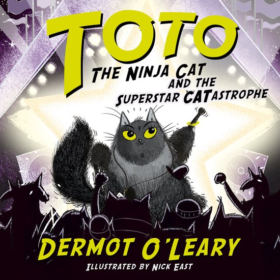 Toto3- Toto the Ninja Cat and the Superstar Catastrophe - cover