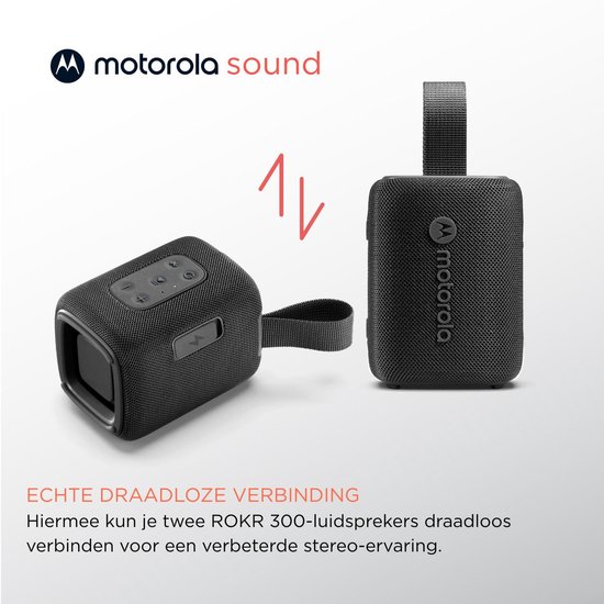 Dankzij de draagbare Bluetooth®-luidsprekers Motorola ROKR 300 van Motorola — afbeelding 5