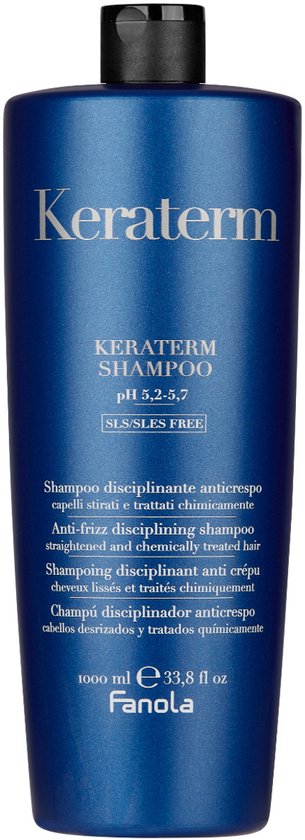 Fanola Keraterm Hair Ritual Shampoo 1000ml voor stijl haar