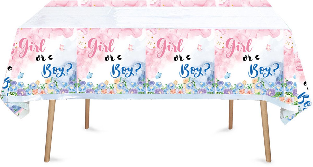 Gender Reveal Feestpakket – Girl or Boy