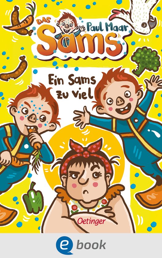 Das Sams 8 - Das Sams 8. Ein Sams zu viel - cover