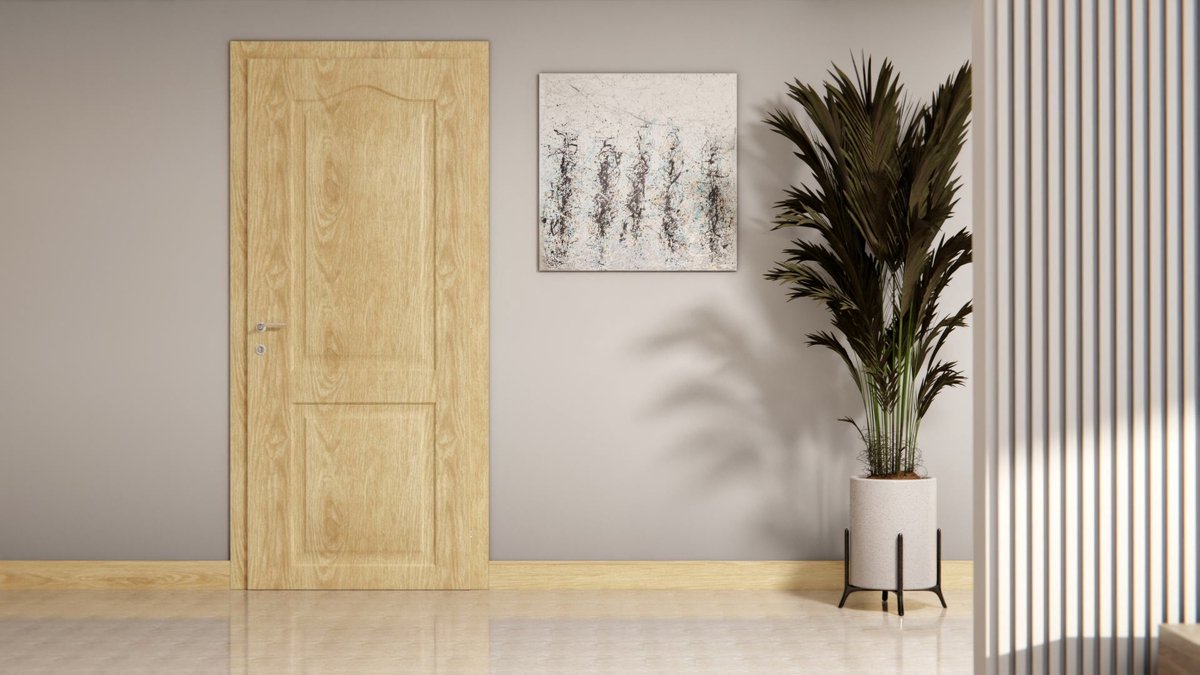 VNSTRA Wrapfolie Keuken & Interieur | Tan Oak Houtlook | Zelfklevende, Krasbestendige Keukenwrap Folie | 122x100cm | Realistische Houtnerf | Voor Meubels, Wanden & Keukenkastjes | Easy DIY