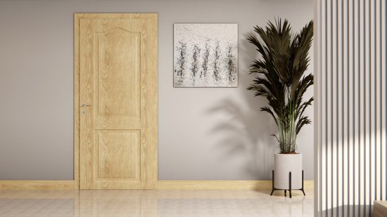 VNSTRA Wrapfolie Keuken & Interieur | Tan Oak Houtlook | Zelfklevende, Krasbestendige Keukenwrap Folie | 122x100cm | Realistische Houtnerf | Voor Meubels, Wanden & Keukenkastjes | Easy DIY