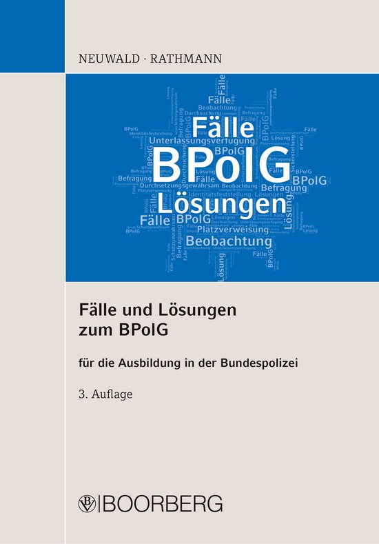 Fälle und Lösungen zum BPolG - cover