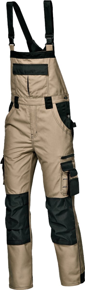 SIR SAFETY HARRISON Amerikaanse Overall HEREN Overall Werkkleding Khaki - Met Kniezak - Met D Ring