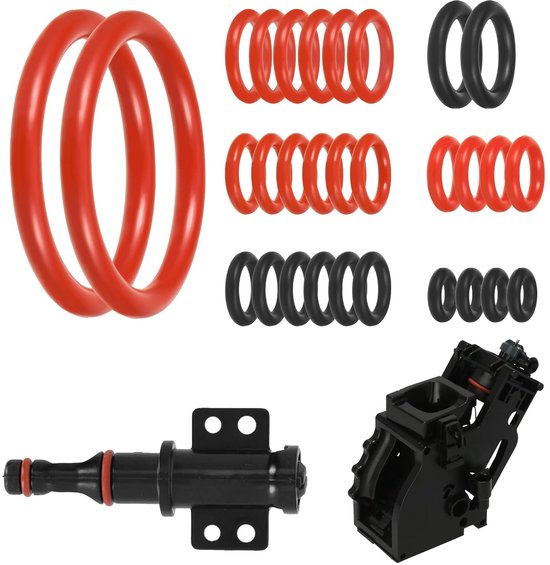 Joints toriques d'étanchéité pour Philips, 30 pièces, joints d'étanchéité pour groupe d'infusion pour soupape de support, soupape de vapeur, soupape de sortie, pièces de café entièrement automatiques