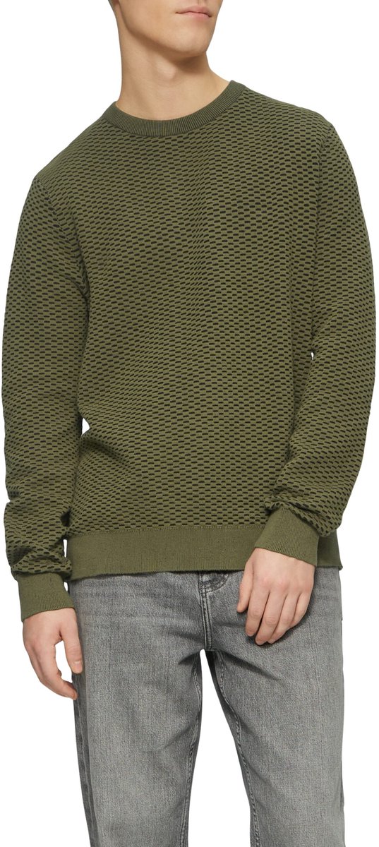 Q/S designed by - Pull - Maat XXL - Mannen - 79W0 GREEN - katoen — cadeau in Cadeau-ideeën - foto 7
