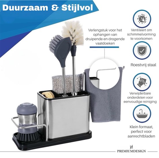 Organisateur de Cuisine haut de gamme - Porte-torchons - Organisateur de comptoir - Organisateur de Cuisine - Accessoires de vêtements pour bébé de Cuisine