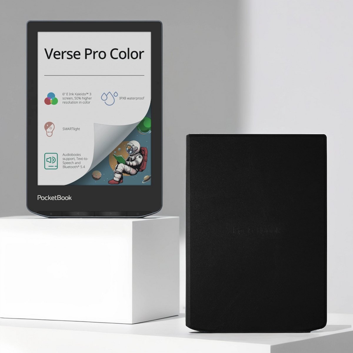 PocketBook Verse Pro Color - Stormy Sea + Zwart PocketBook