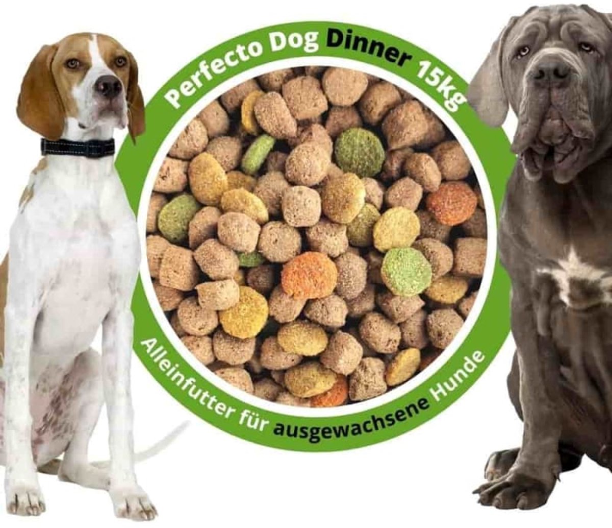 Boni-Shop® Hondenvoer, droogvoer hond 15kg, hondenbrokken, goedkoop hondenvoer
