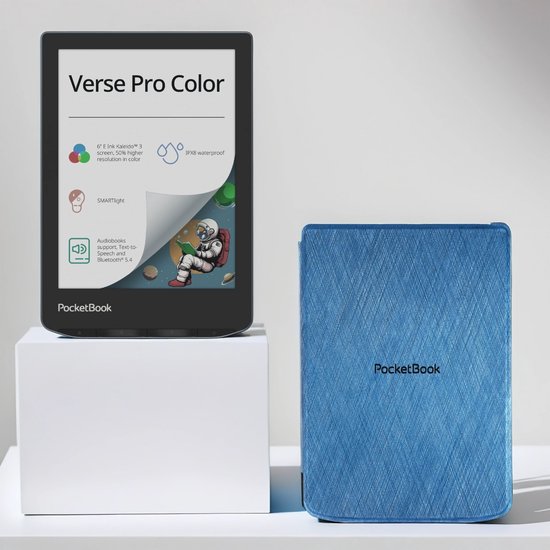 PocketBook Verse Pro Color - Stormy Sea + Blauw PocketBook - PocketBook - €209,00