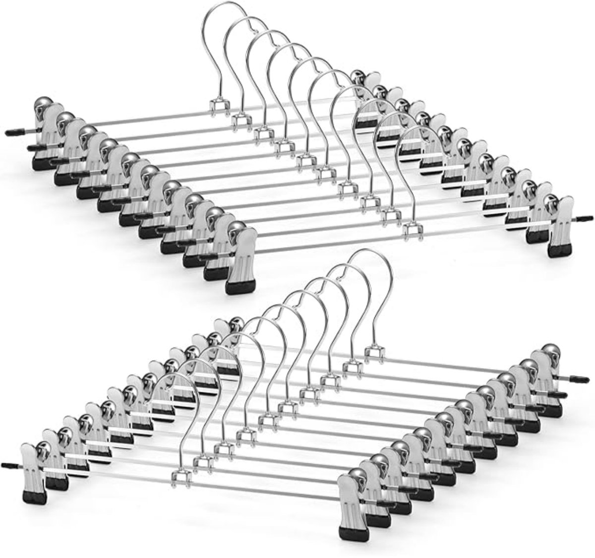 EXCITAT Broekhanger - met verstelbare clip - antislip - laat geen strepen achter - voor jassen, kleding, jeans