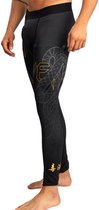 Legging de sport Venum Serpenti Zwart , Argent et or - S