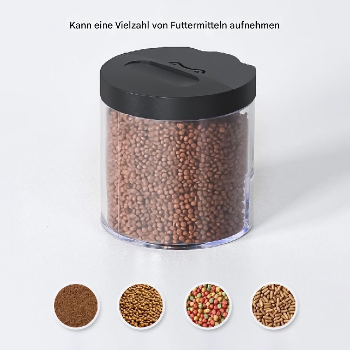 Automatische Voederautomaat - 100ml - Automatische visvoederautomaat - Visvoerdispenser met Timer - Automatische vissenvoerder - Aquariumvoederautomaat - Vochtbestendige - Vissen Visvoer Voer Automaat - voor koi, betta's, guppy's en schildpadden thumbnail 6