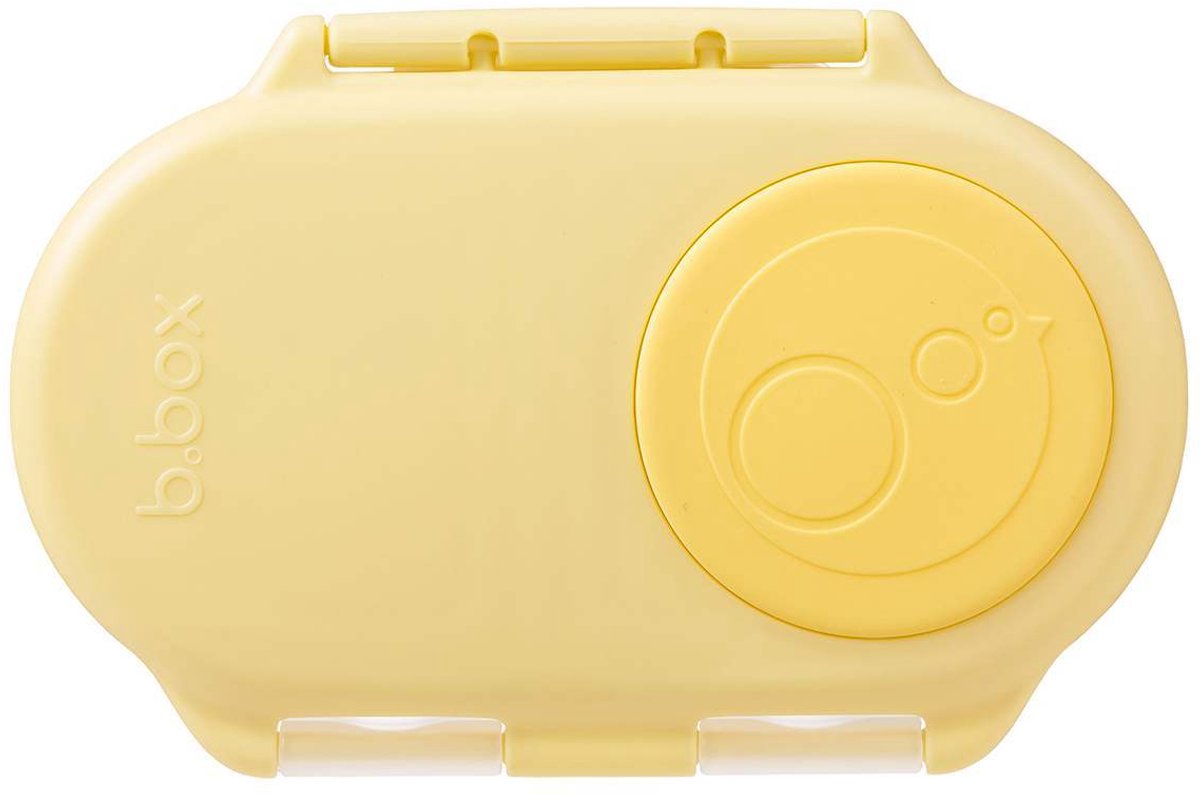 b.box Snackbox - Mini bentobox met 2 Lekvrije Vakken - Ideaal voor Peuters, Lunch & Snacks voor Kinderen - Voor een Heel Stuk Fruit - BPA-vrij
