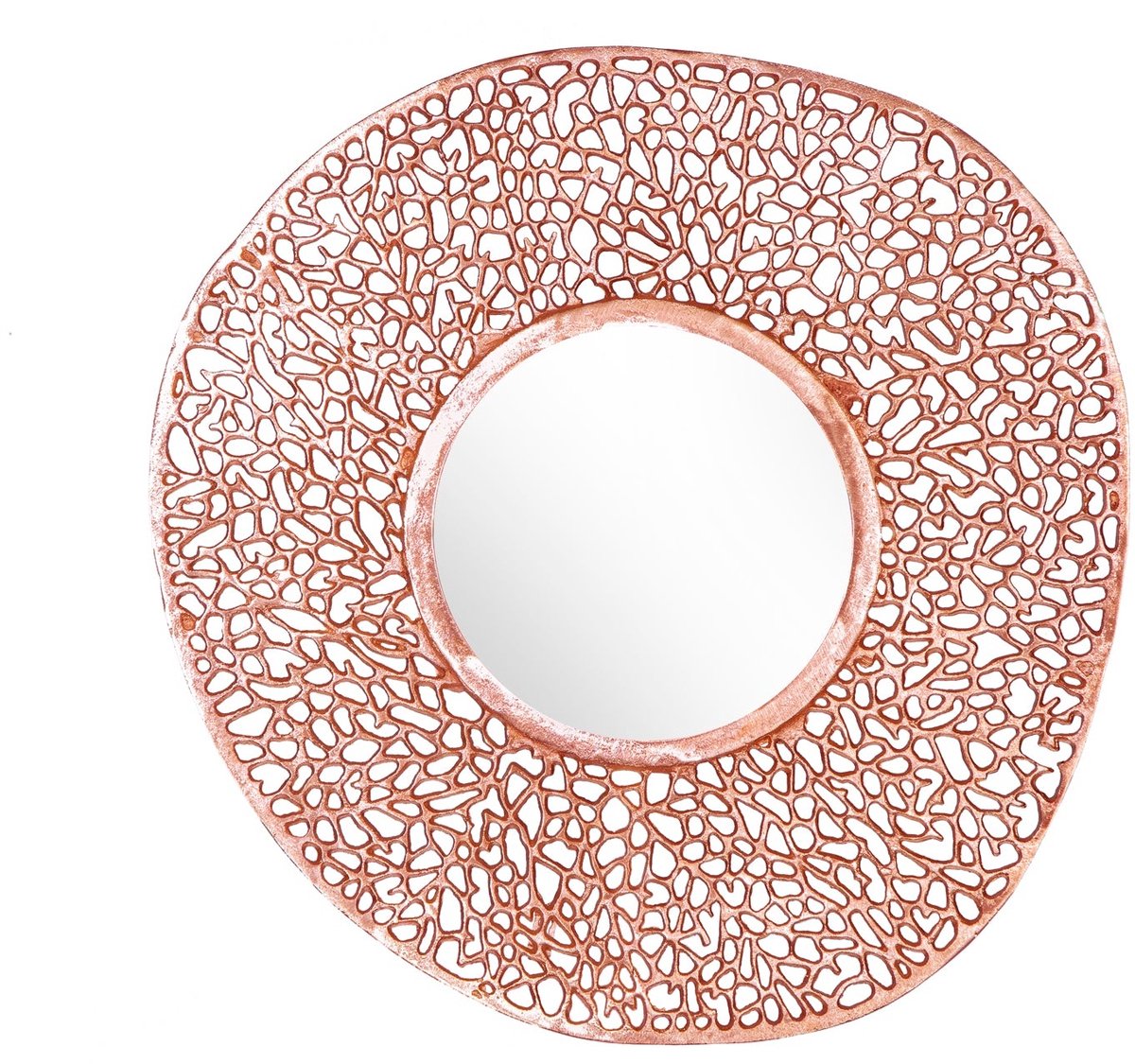 Wandspiegel LEAF 110cm koper - 40875