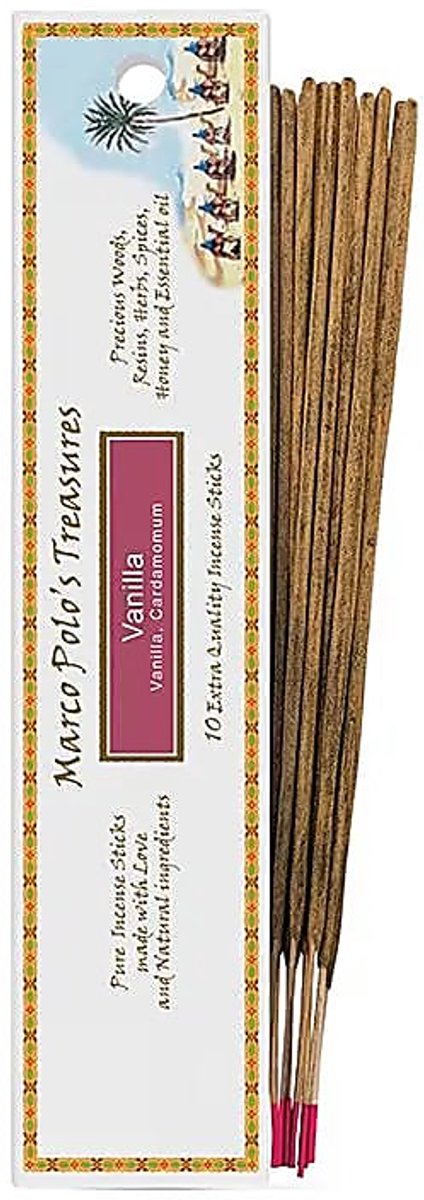 Yogi & Yogini naturals Wierook Marco Polo's Treasures Vanilla - 20 gram