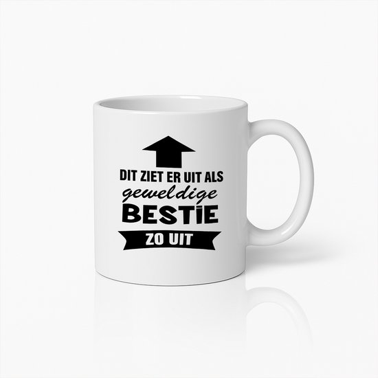 Tasse cadeau pour meilleur ami – « On dirait un meilleur ami génial » – Tasse à café parfaite pour l'amitié