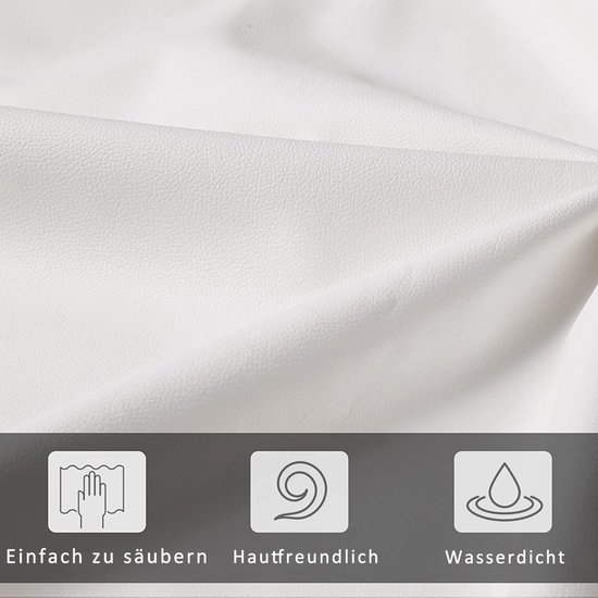 Gestoffeerd bed met 2 lades - 140x200cm - in linnenstof - in hoogte verstelbaar hoofdeinde - Grijs