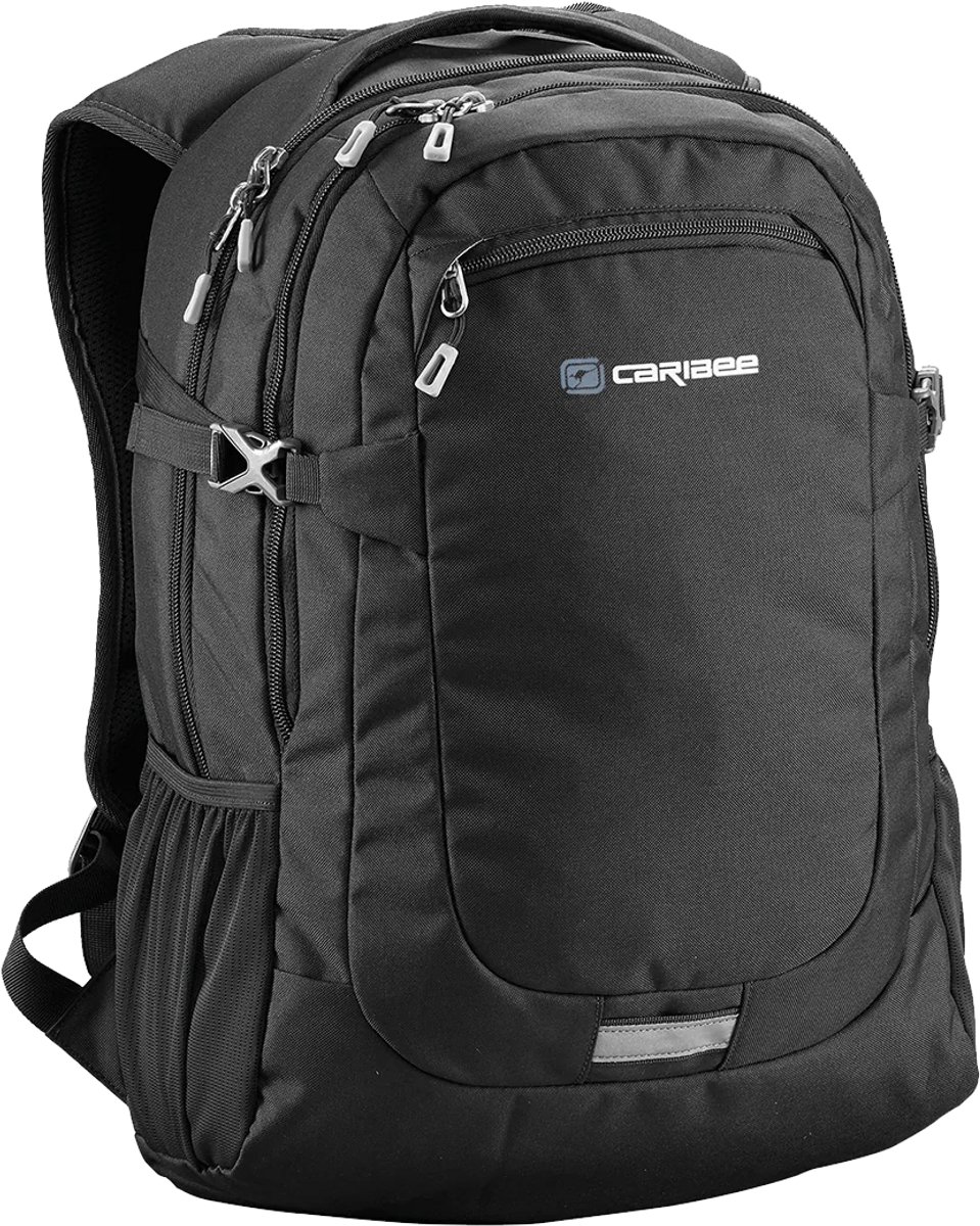 Caribee College - Laptoprugzak - 30 Liter - Black