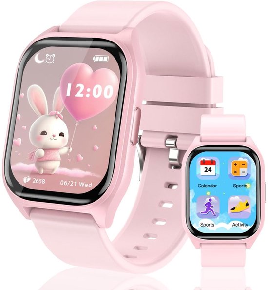 DailySupplies® GPS Tracker Kind - GPS Horloge Kind - Roze