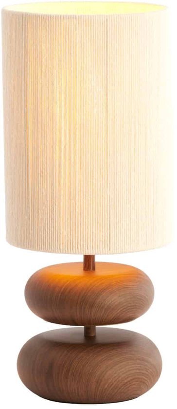 Light & Living Tafellamp Danialo - Bruin - Ø22x50.5cm - Bohemian