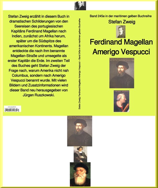 maritime gelbe Buchreihe 245 - Stefan Zweig: Ferdinand Magel ... - cover