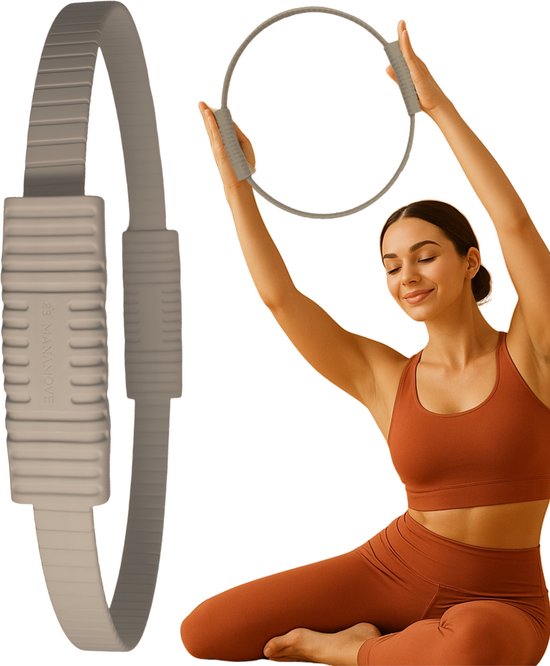 Cercle Pilates YXILEE Violet - équipement Fitness Femme - Anneau Magique