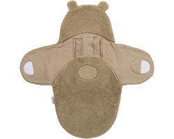 Meyco Baby Bear Wikkeldeken - Teddy - Warm Brown