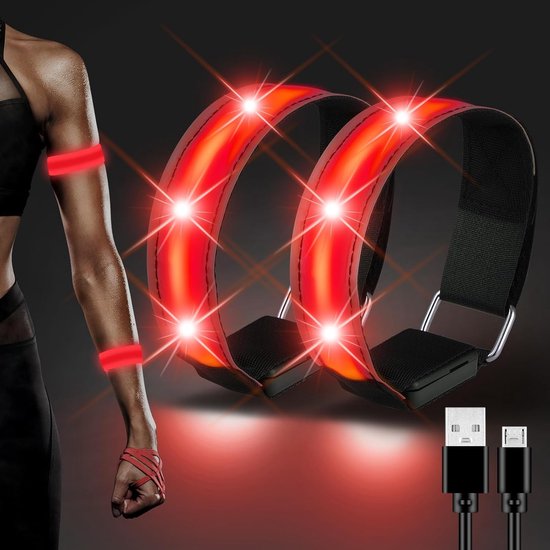 Lumière LED de Safety de course / brassard réfléchissant / course