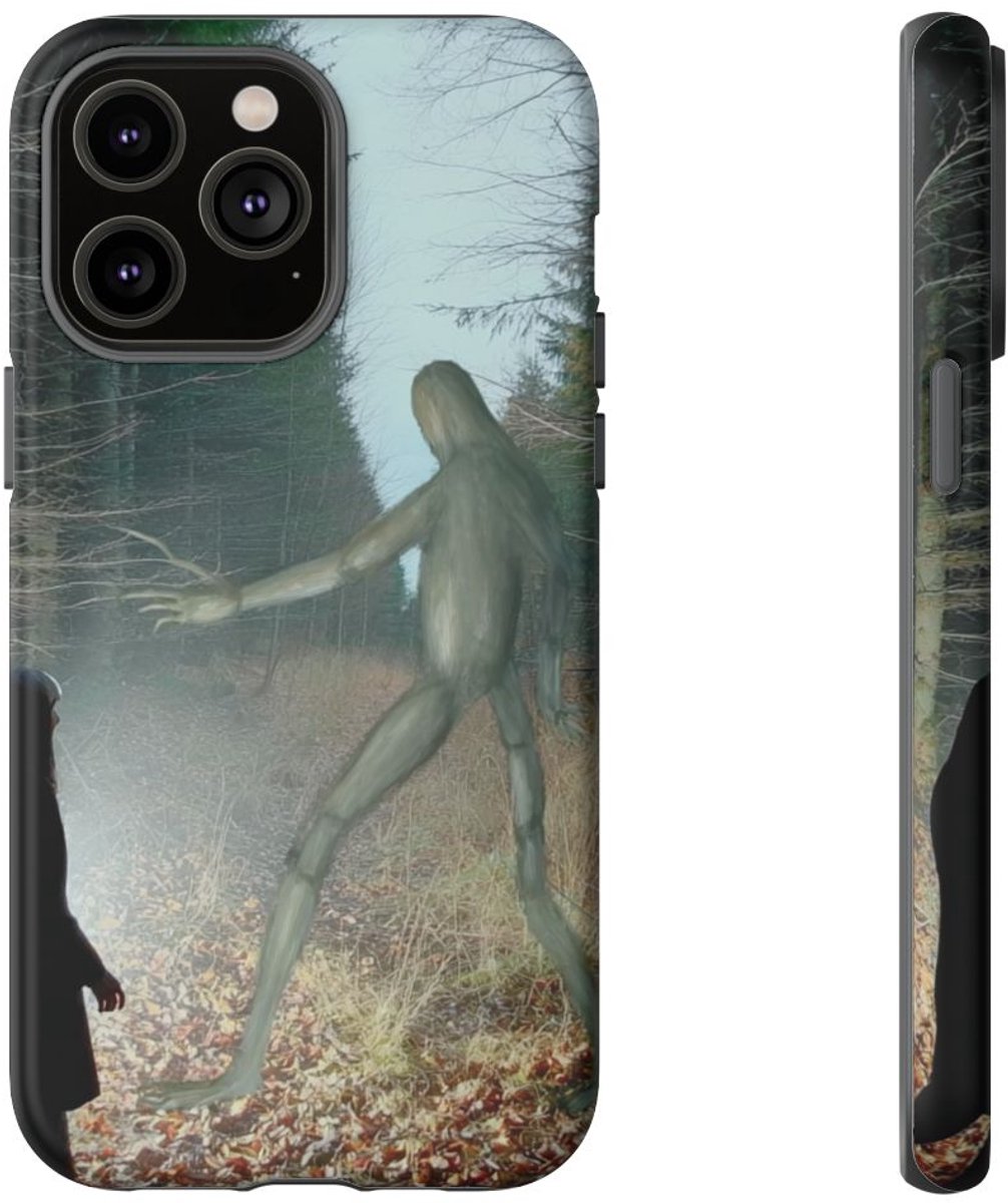 Mysterieuze Bosontmoeting – Telefoonhoesje Geschikt voor iPhone 14 Pro Max