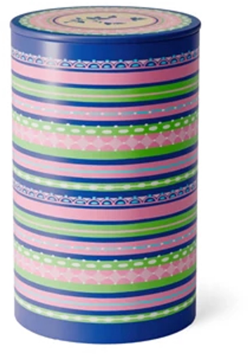 Bjørn Wiinblad Eva voorraaddoos rond H18.5cm blauw