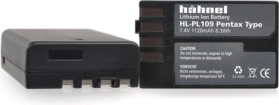 Batterie Li-Ion Hahnel HL-PL109 (Pentax D-Li109)