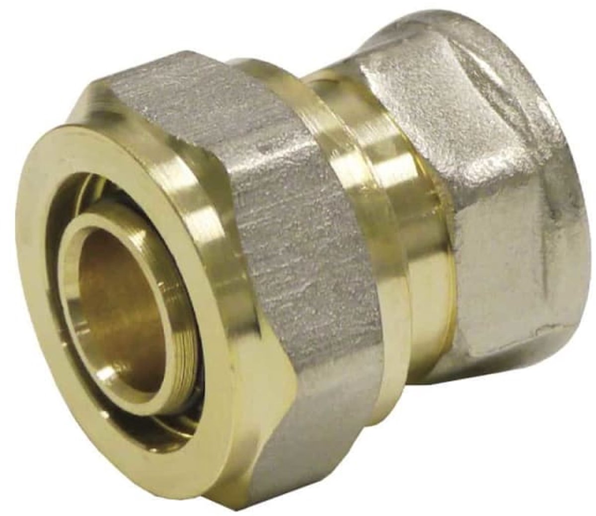 Schroefkoppeling 32mm - 1" IG - Zonder Persgereedschap