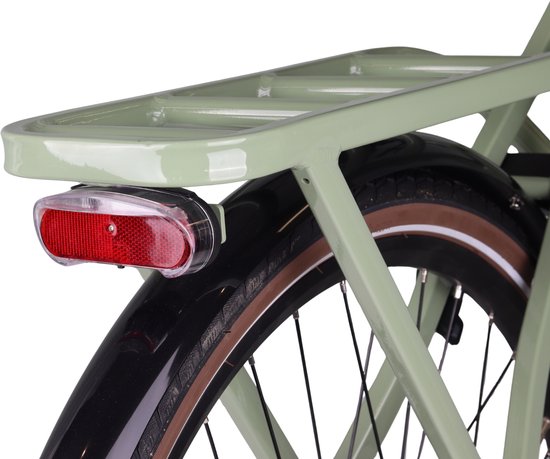 Altec Damesfiets Omega 28 Inch 55 cm Dames 7V Hydraulische schijfrem Groen — afbeelding 5