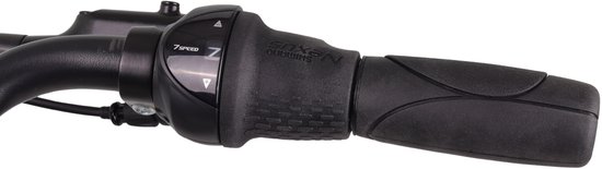 Altec Damesfiets Omega 28 Inch 50 cm Dames 7V Hydraulische schijfrem Matzwart — afbeelding 5