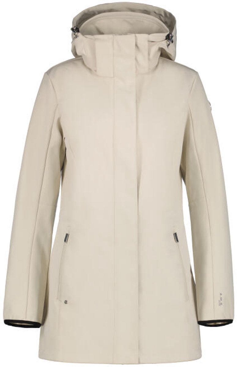 LUHTA ILONIEMI Dames Softshell Jas - Poeder - 36
