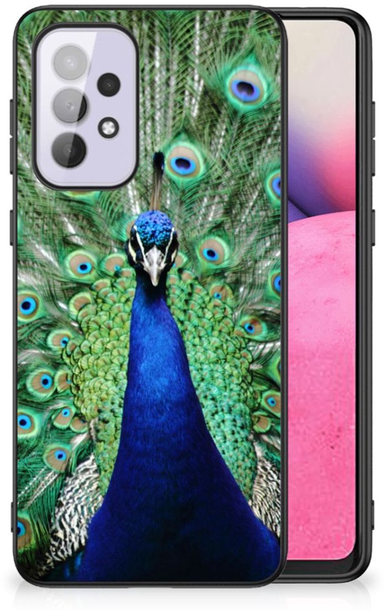 Samsung Galaxy A33 5G Dierenprint Telefoonhoesje Pauw