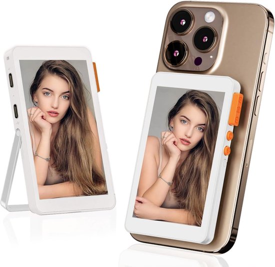 FEELWORLD MC4 Selfie-Monitor für iPhone/Android, 4K/1080p, magnetisch