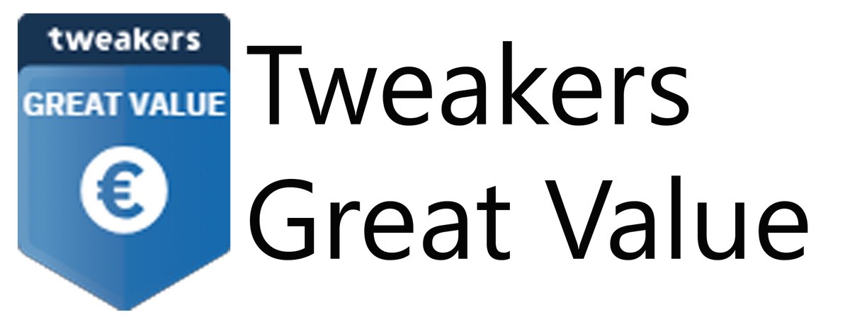 Dit product is door Tweakers beoordeeld met een "Great Value" Award