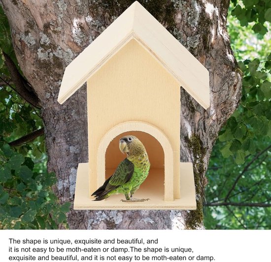 Vind vogelhuisje met standaard op - maart 2026