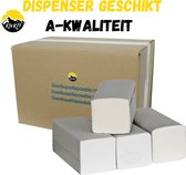 Handdoekpapier V-Vouw 2lgs 160 vel (20 pakken) 3200 per doos